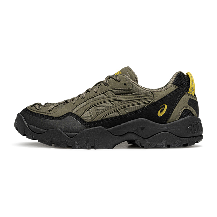 Asics GEL PICKAX Low Top Casual Shoes Unisex Army Green