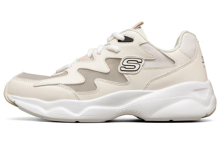 Skechers D'Lites Airy Low Top Running Shoes White Women's