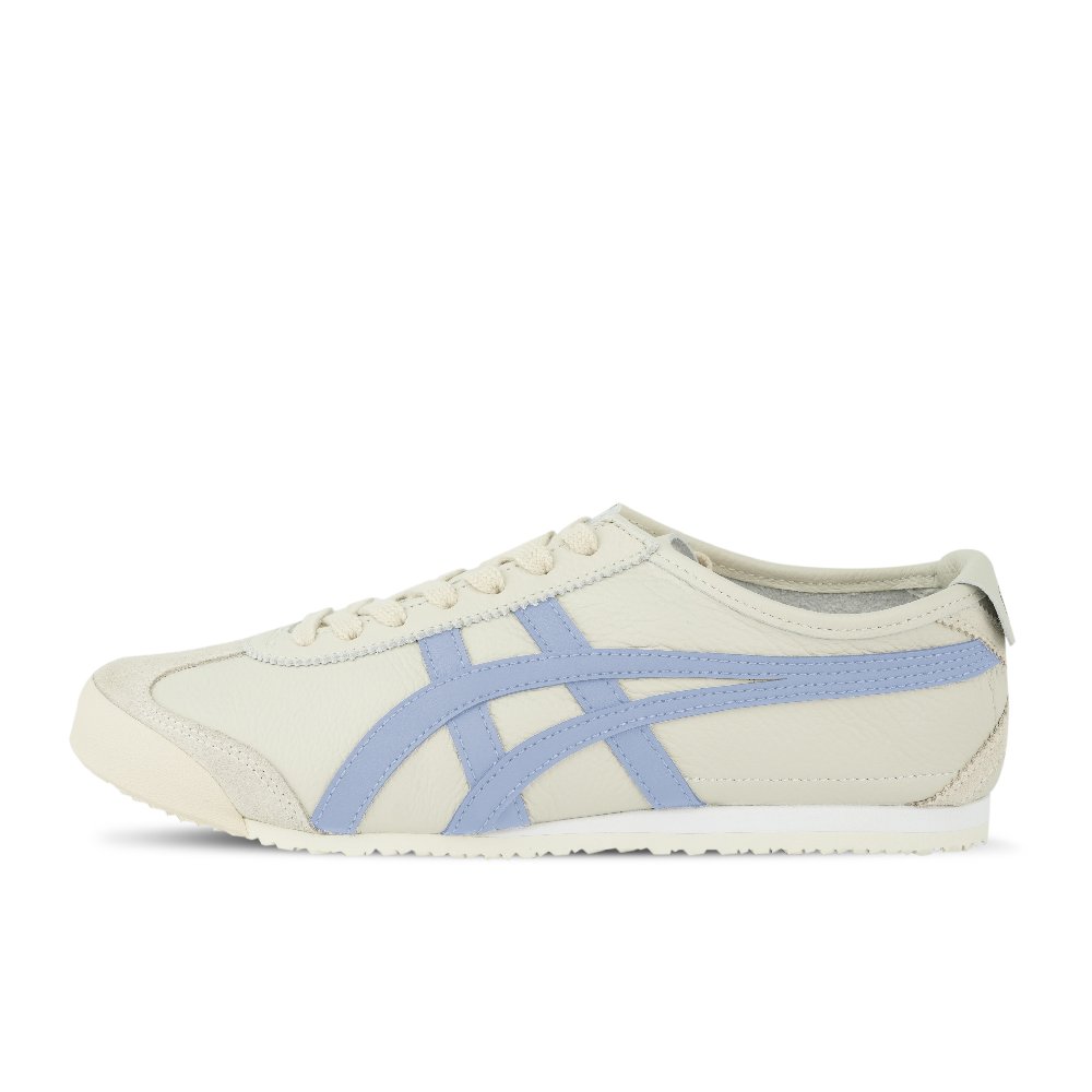 Onitsuka Tiger MEXICO 66 Abrasion Resistant Low Top Casual Shoes Unisex Beige Blue