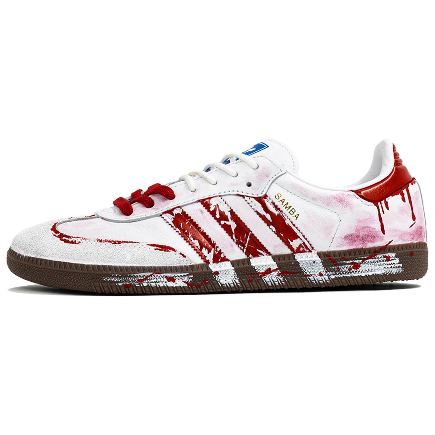 Adidas Originals SAMBA OG German Army Trainers Unisex Low top Red