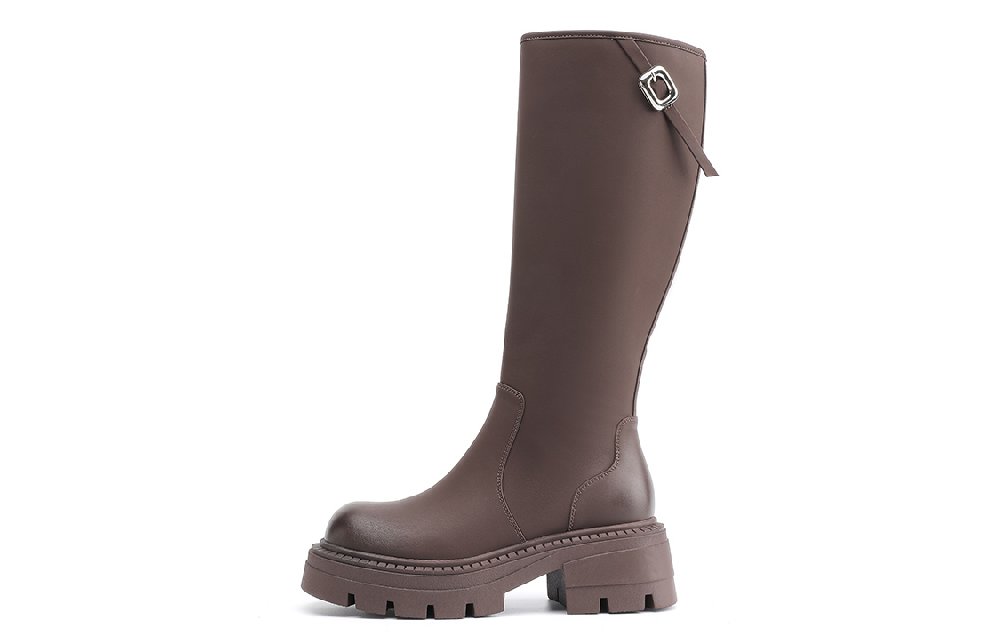 EBLAN Knee high Boots Women's Brown