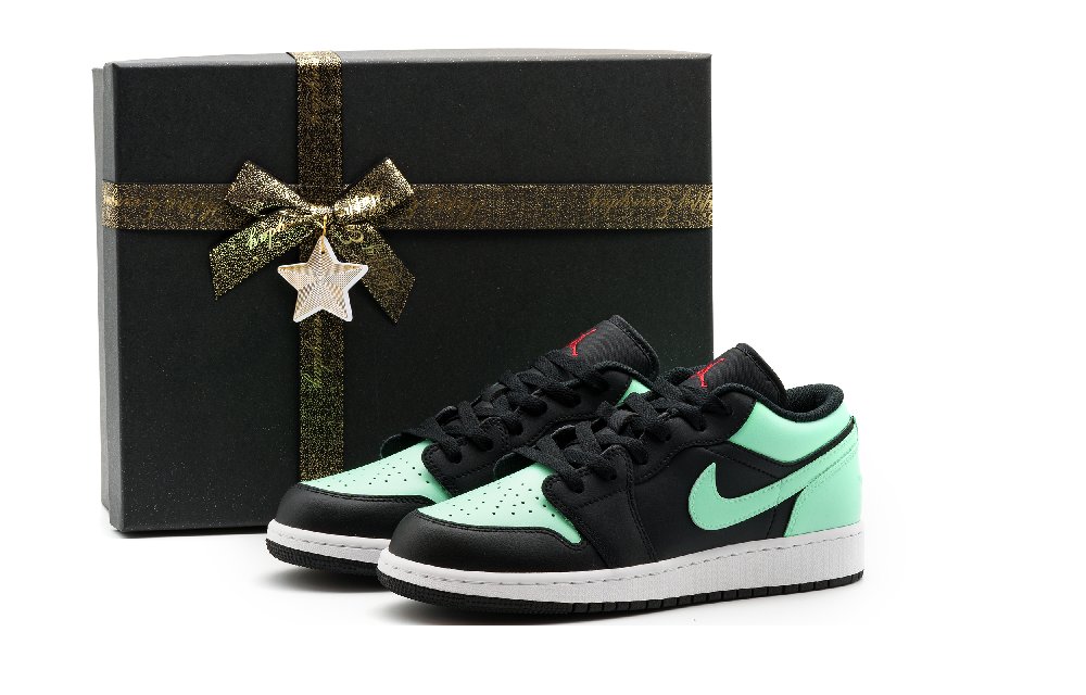 Jordan Air Jordan 1 Vintage Basketball Shoes Unisex Low top Mint Green