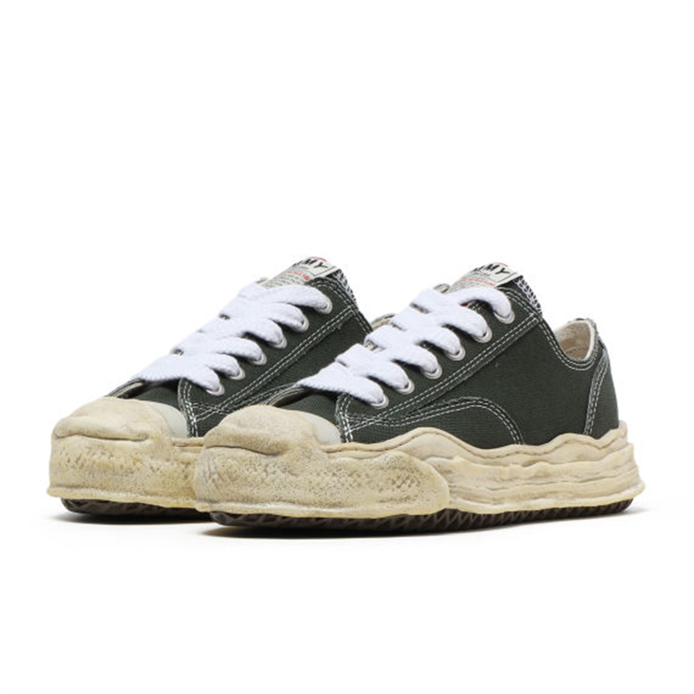 MIHARA YASUHIRO Low Top Skateboard Shoes Women's Green