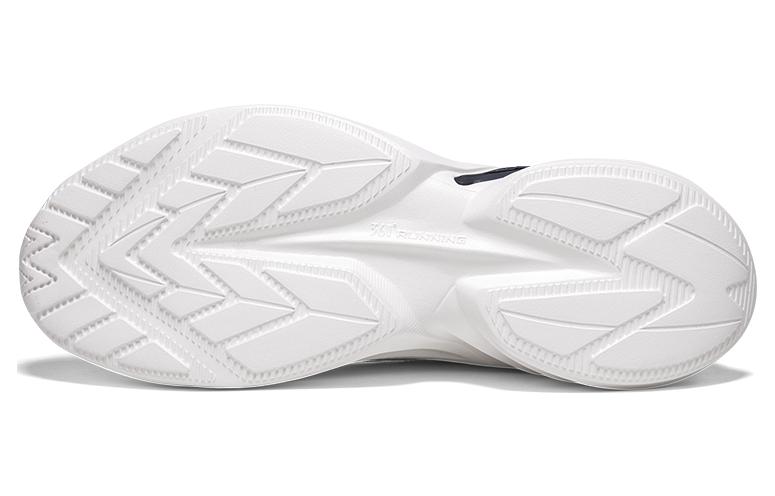 361° Slip Resistant, Abrasion Resistant, Breathable Low Top Running Shoes Men's White Black
