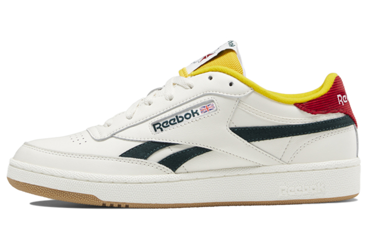 Reebok Club C Revenge Fashion Casual Skate Shoes Unisex White Green