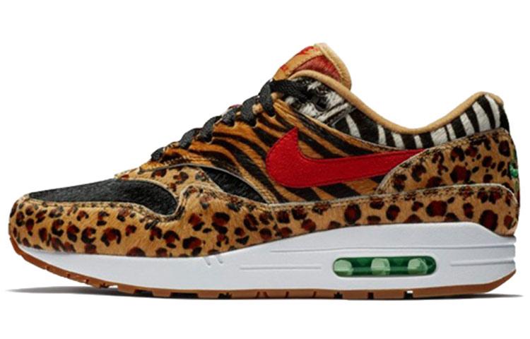 Nike Air Max 1 Atmos Animal Pack 2.0 All Black Box 2018