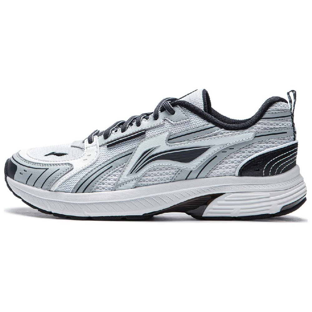 LiNing Shake 1.5 Shock Absorbers Slip Resistant Abrasion Resistant Low top Running Shoes Women's White Gray