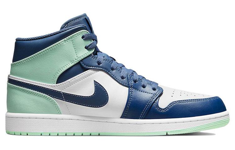 JORDAN 1 Mid Mystic Navy Mint Foam