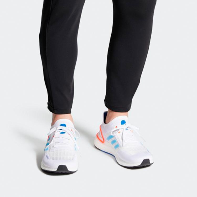 Adidas UltraBoost Summer.RDY 'White Blue Orange' купить в интернет-магазине Yoocart с быстрой доставкой по России.