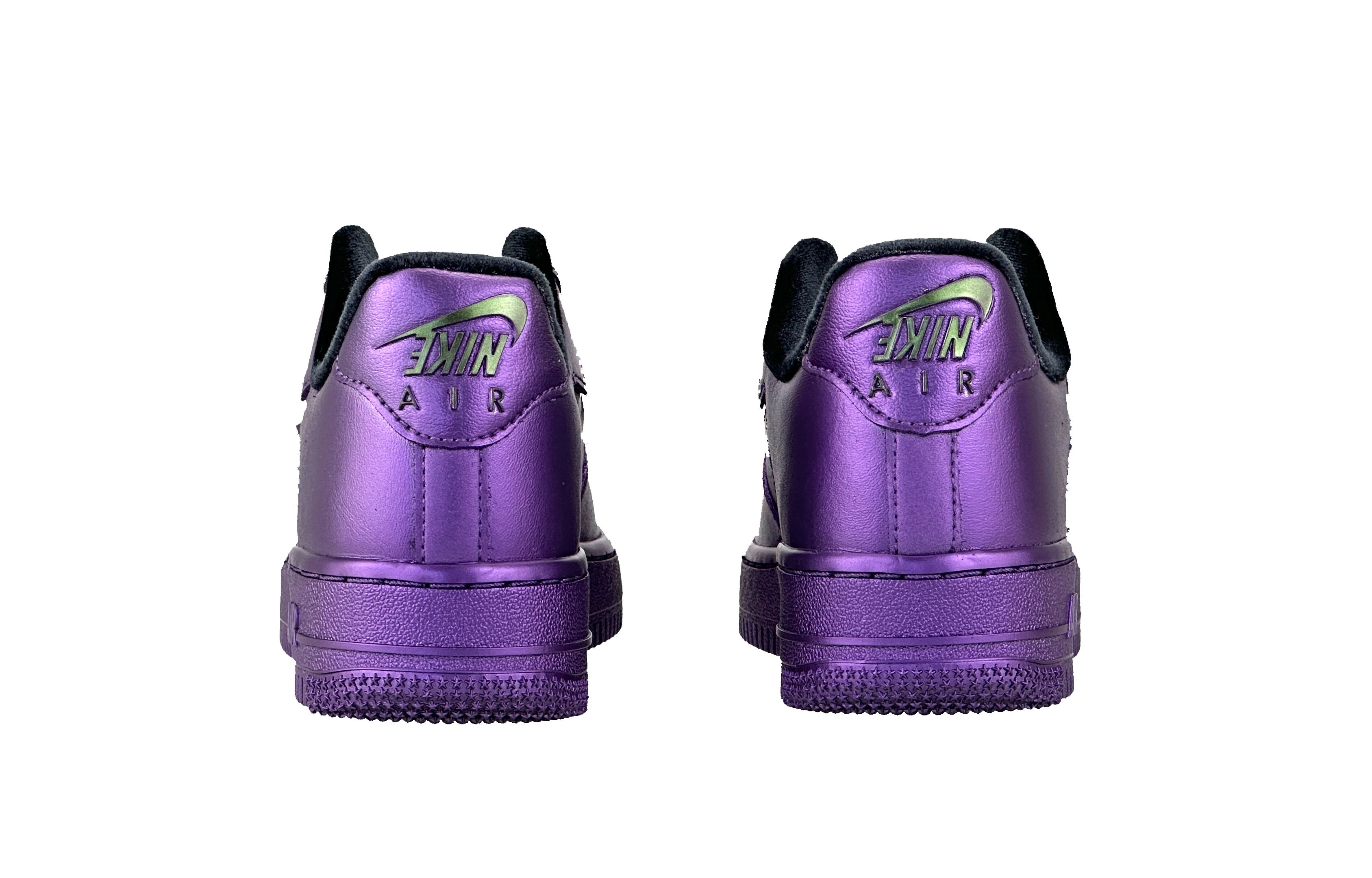 Nike Air Force 1 Anti Slip Wear Resistant Low Top Skateboard Shoes Women's Purple купить в интернет-магазине Yoocart с быстрой доставкой по России.