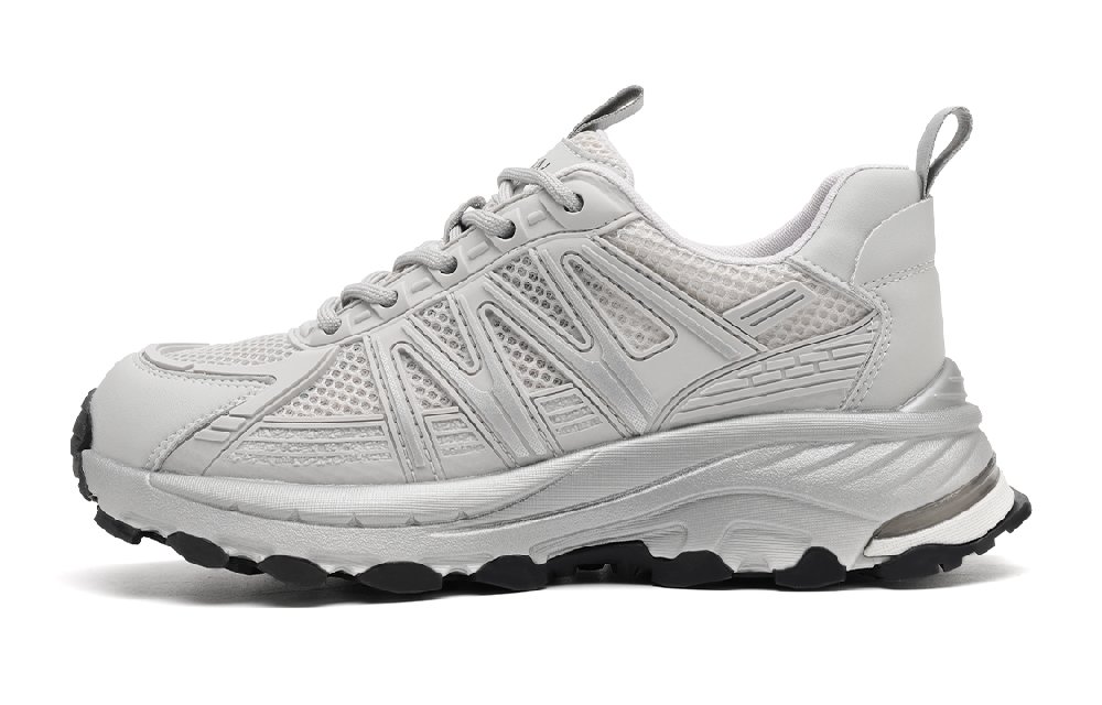 EBLAN Breathable Height Increase Low top Chunky Sneakers Women's Gray