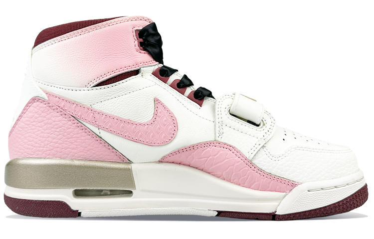 Jordan Legacy 312 High-Top Vintage Basketball Shoes Women's White Pink купить в интернет-магазине Yoocart с быстрой доставкой по России.