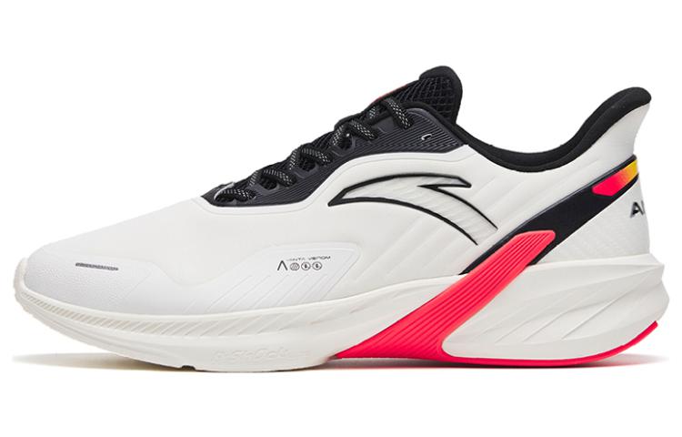 Anta DuCi4 Shock Absorbers With Slip Resistant Features Low Top Running Shoes Men's White Black Red