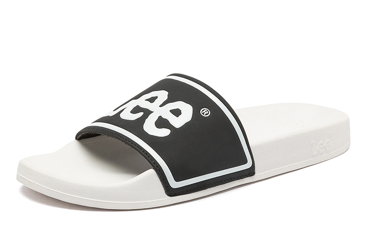 Lee MD Slip Resistant Slide Slippers Unisex Black
