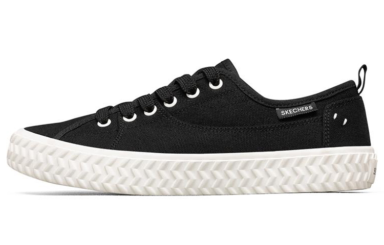 Skechers Street Trax Low Top Sneakers Black Women's