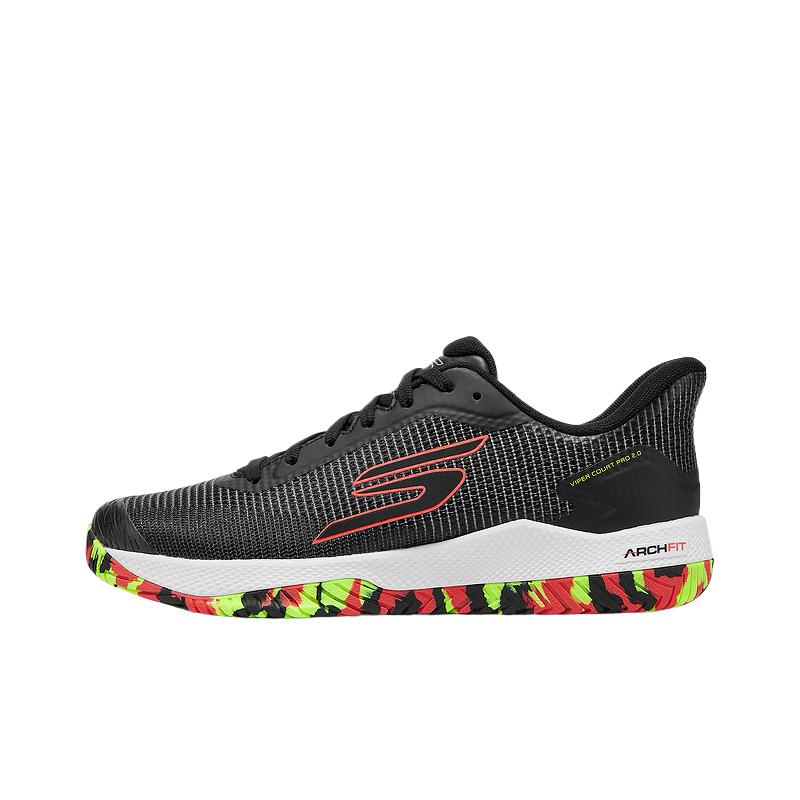 Skechers GO PICKLEBALL MENS Low Top Running Shoes Men's Black Multicolor купить в интернет-магазине Yoocart с быстрой доставкой по России.
