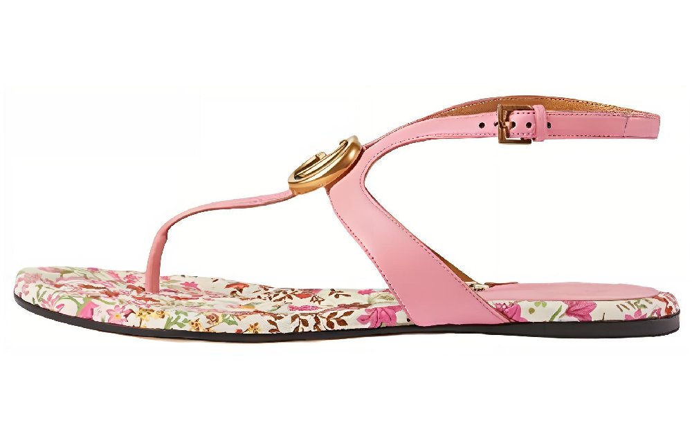 GUCCI Strap Sandals Women's Pink