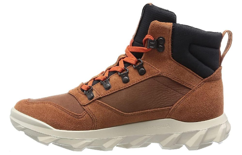 Ecco Short Outdoor Boots Men's Brown