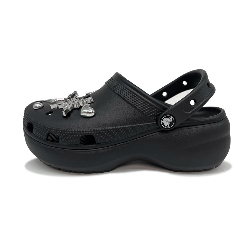 Crocs Classic Platform Clog Clogs Women's Black