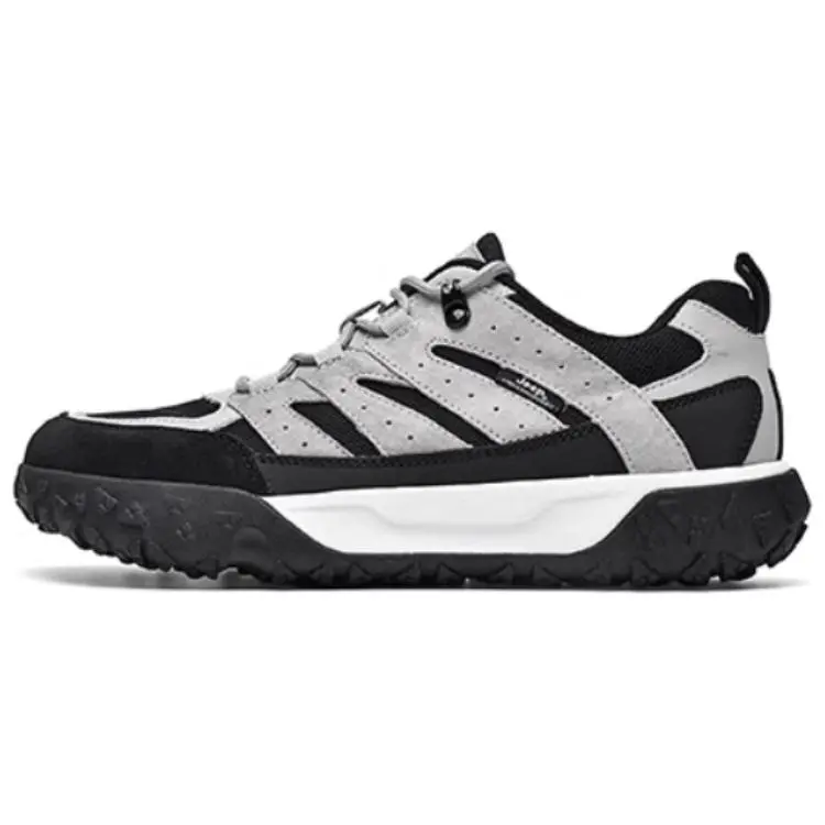 Jeep Abrasion Resistant Low top Hiking Shoes Men's Black Gray