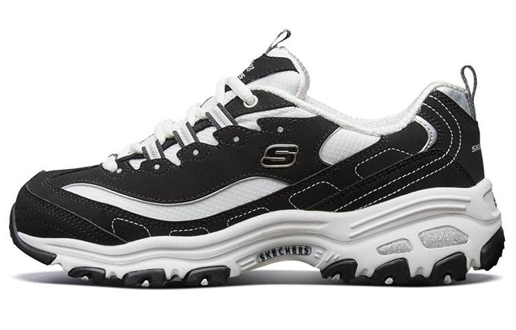 Skechers D'lites Sports Shoes Gs BlackWhite 'Black White' Women's