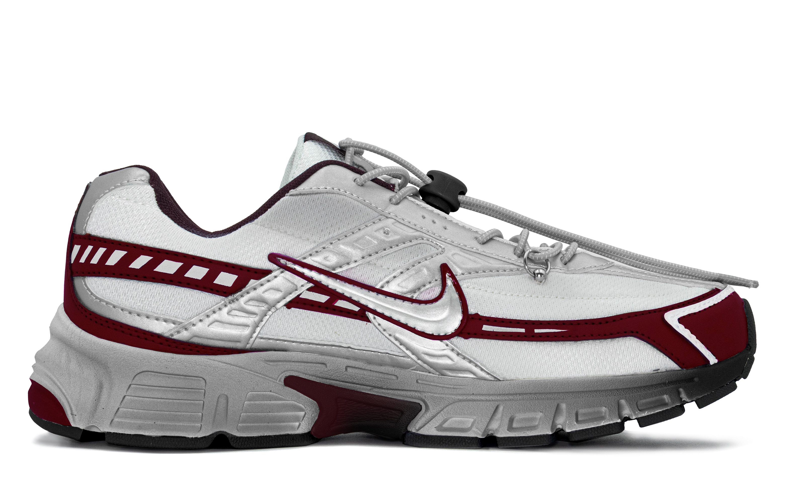 Nike Initiator Breathable And Lightweight Low top Running Shoes Women's Red White