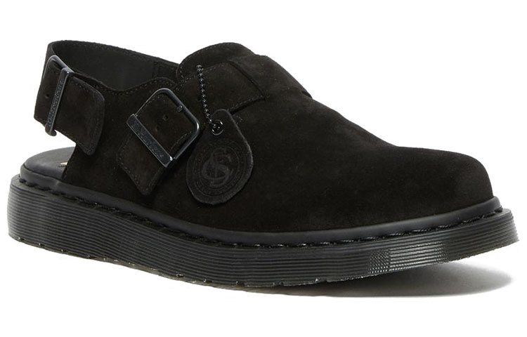 Dr. Martens Jorge Suede Slingback Mule Made In England Black купить в интернет-магазине Yoocart с быстрой доставкой по России.