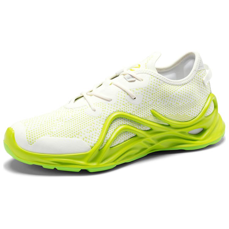 Ecco Low-Top Running Shoes Men's White Cyan