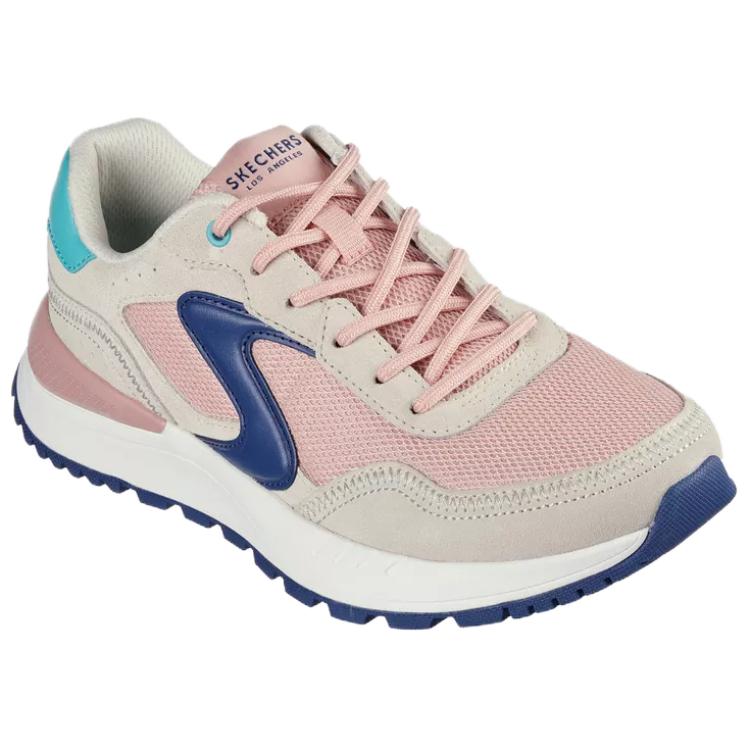 Skechers Cushioning, Wear Resistant Low Top Running Shoes Women's Gray Pink купить в интернет-магазине Yoocart с быстрой доставкой по России.