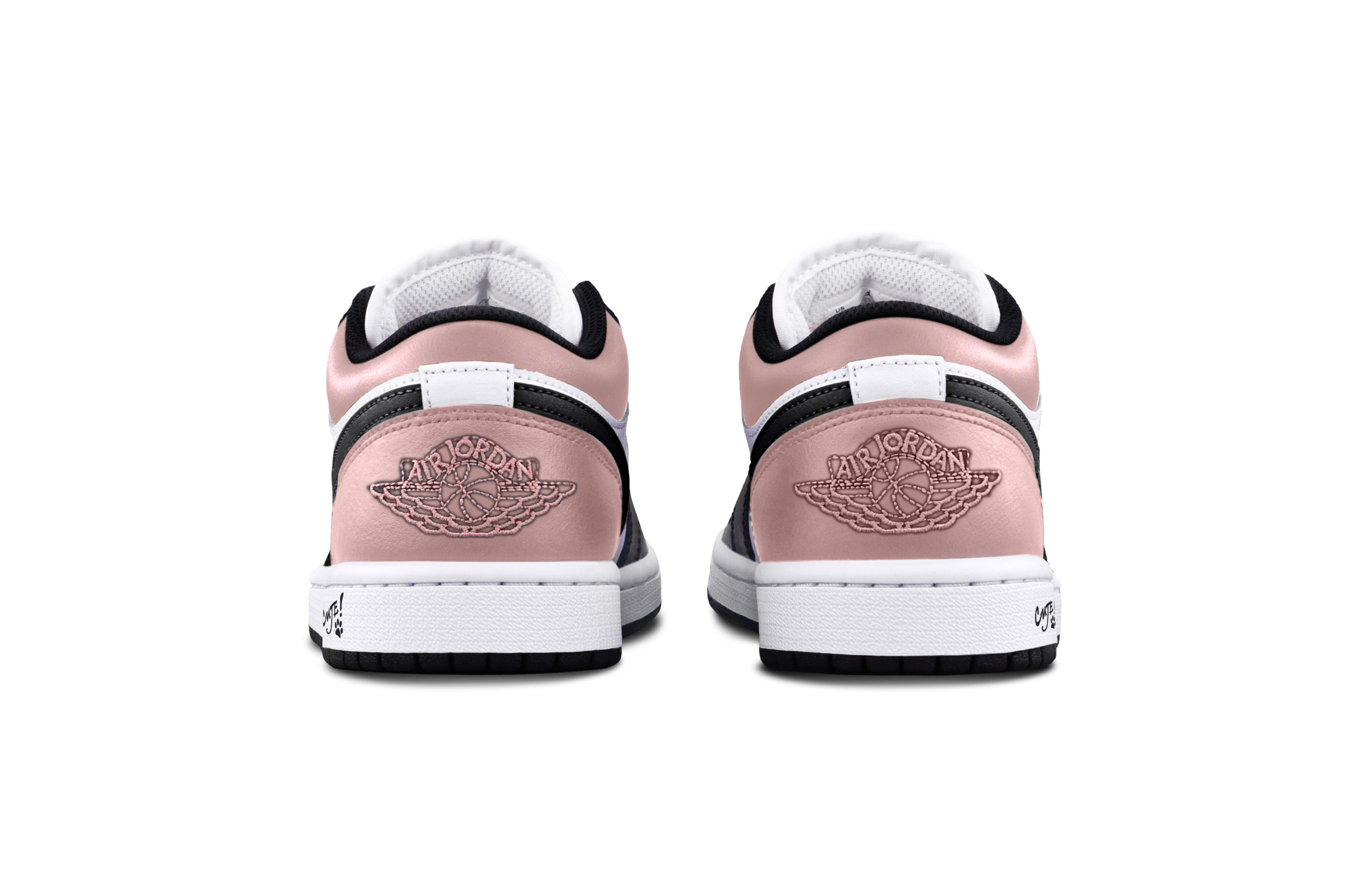 Jordan Air Jordan 1 Black Gray Player Low top Vintage Basketball Shoes Unisex Gray купить в интернет-магазине Yoocart с быстрой доставкой по России.