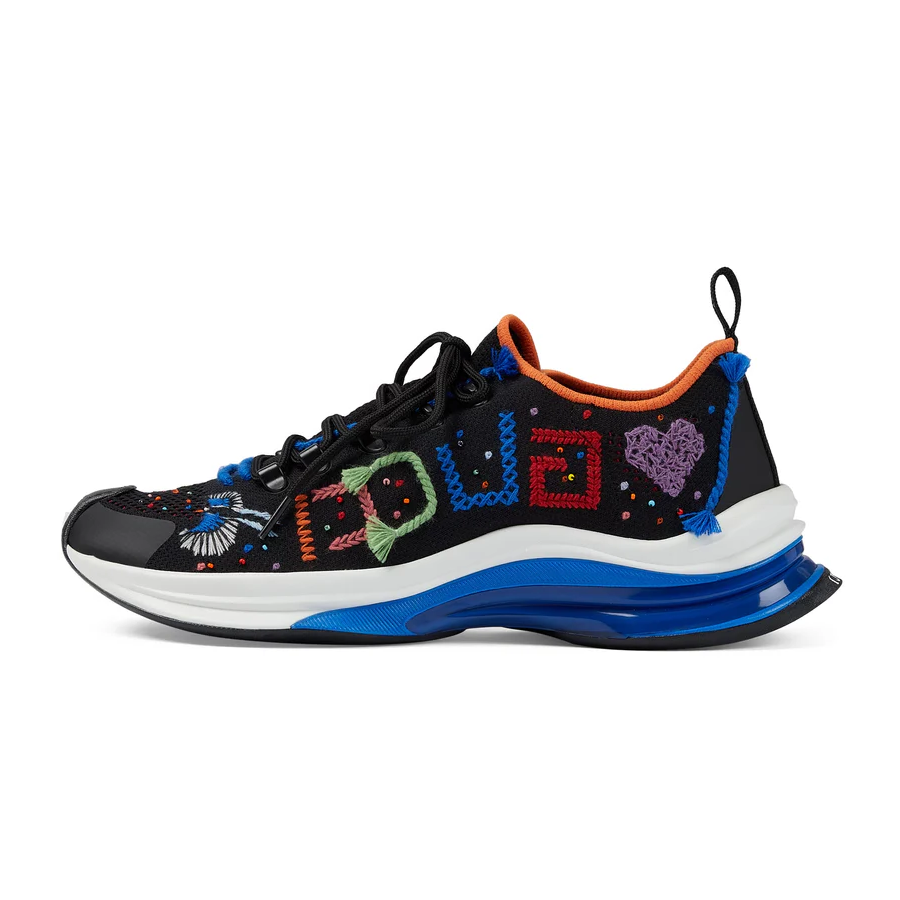 GUCCI Lovelight Series Low-Top Casual Shoes Men's Black