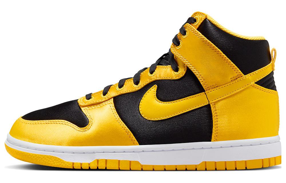 Nike Dunk High Satin Goldenrod Women's