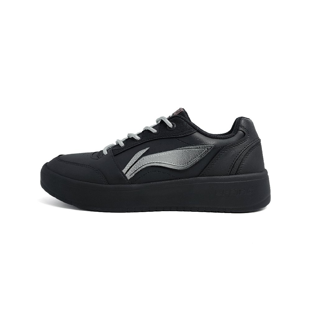 LiNing Yuanbao V3 Abrasion Resistant, Lightweight, And Breathable Low Top Skateboard Shoes Men's Black