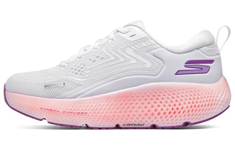 Skechers Go Run Max Road 6 'White Pink' Women's