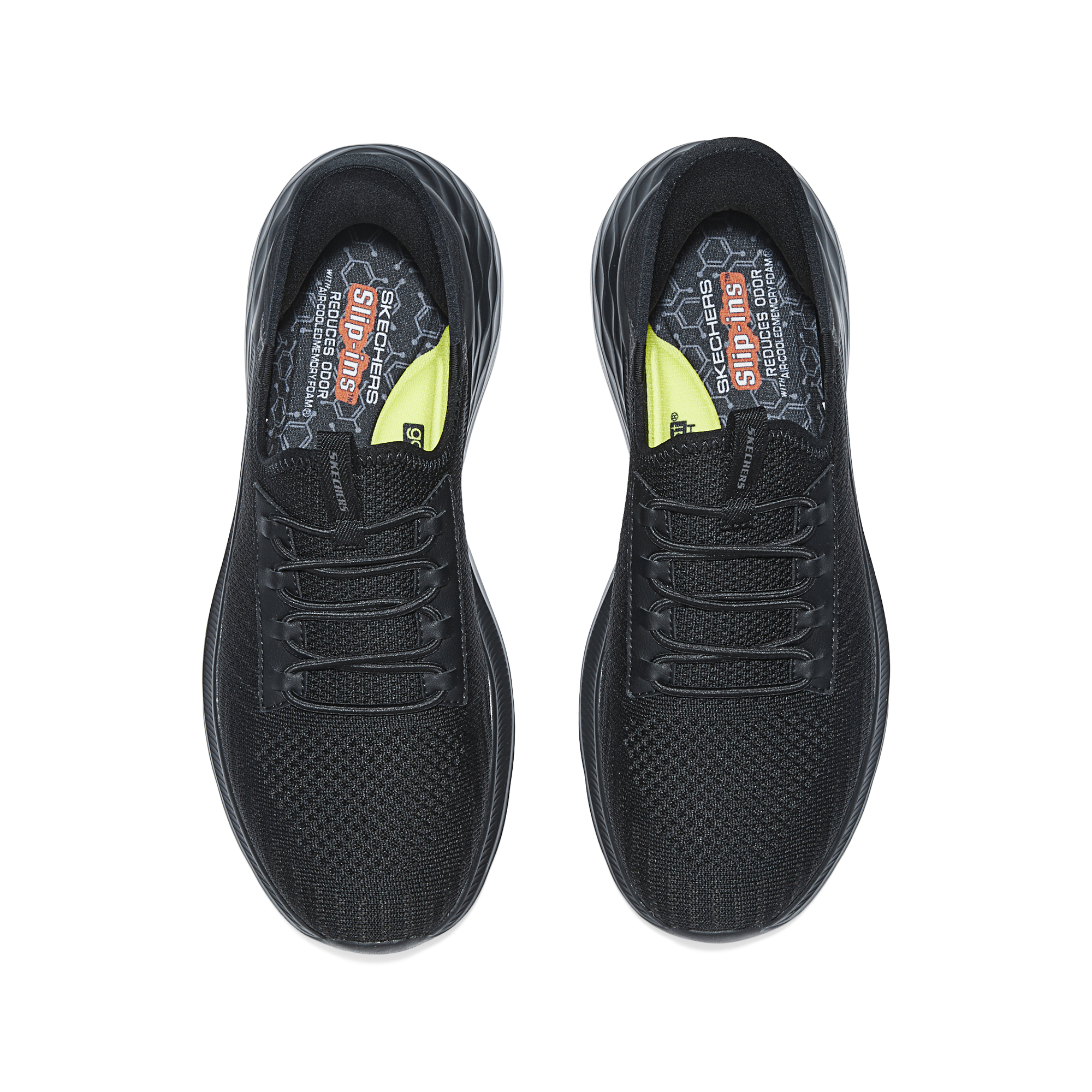 Skechers Cushioning Wear-Resistant Breathable Coverage Lightweight Rebound Low-Top Casual Shoes Men's Black купить в интернет-магазине Yoocart с быстрой доставкой по России.