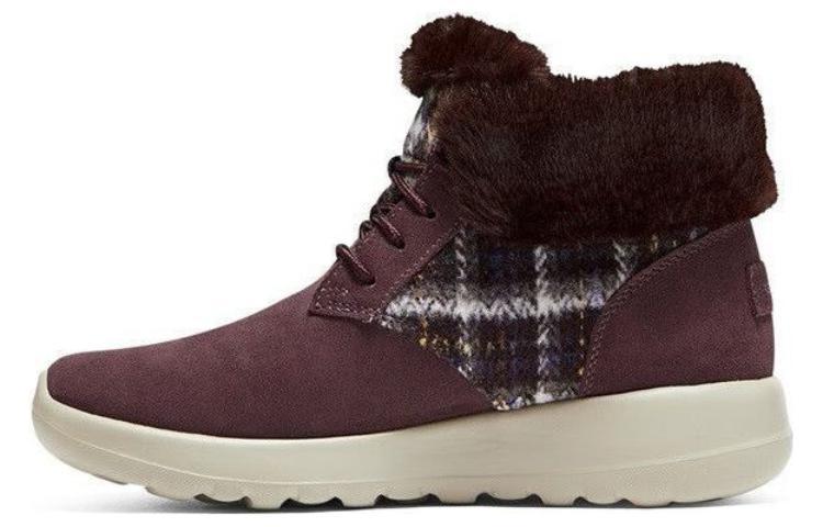 Skechers Durable Cushioning Crew Snow Boots Women's Burgundy