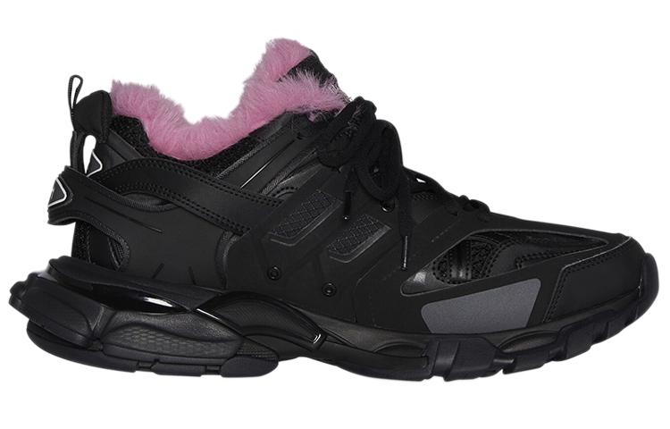 Balenciaga Track Fake Fur Black Pink Women's купить в интернет-магазине Yoocart с быстрой доставкой по России.