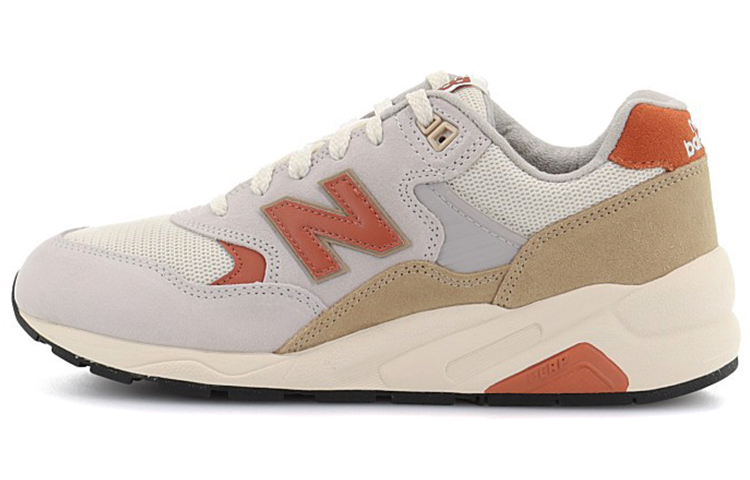 New Balance NB 580 Durable Breathable Low-Top Casual Running Shoes Unisex Light Gray