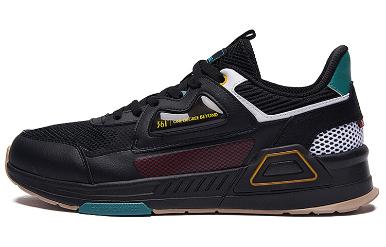 361° QU!KFOAM Running Shoes Men Low-Top Black/Red
