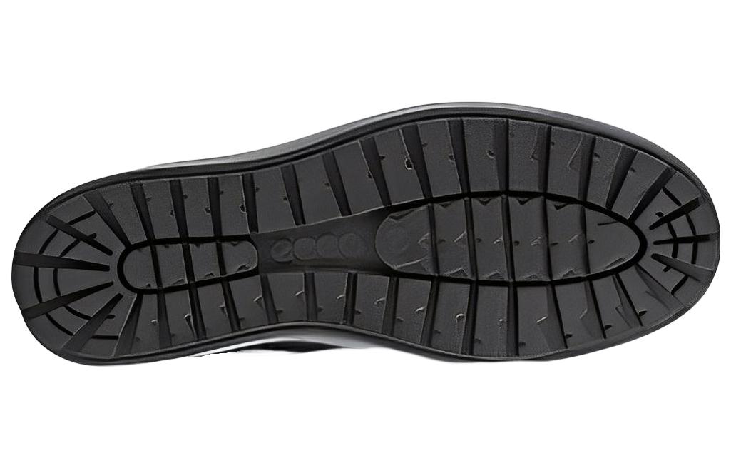Ecco Soft And Cool Size 7 Winter II Collection Slip-Resistant High-Top Casual Athletic Shoes Men's Black Gray Color купить в интернет-магазине Yoocart с быстрой доставкой по России.