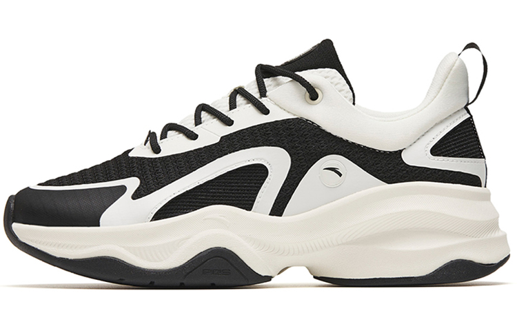 Anta Cushioning Anti-Slip And Wear-Resistant Low-Top Training Shoes Women's White Black