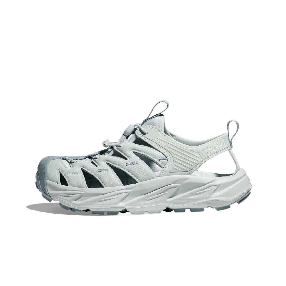 HOKA ONE ONE Slip Resistant Breathable Abrasion Resistant River Trekking Shoes Unisex Gray Blue/Crystal Stone Blue