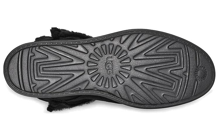 UGG Classic Mini Spill Seam Blvd Snow Boots Black Women's