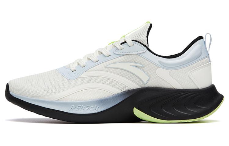 Anta Stinger SE Shock Absorbers With Slip Resistant Features Low Top Casual Running Shoes Men's White Blue