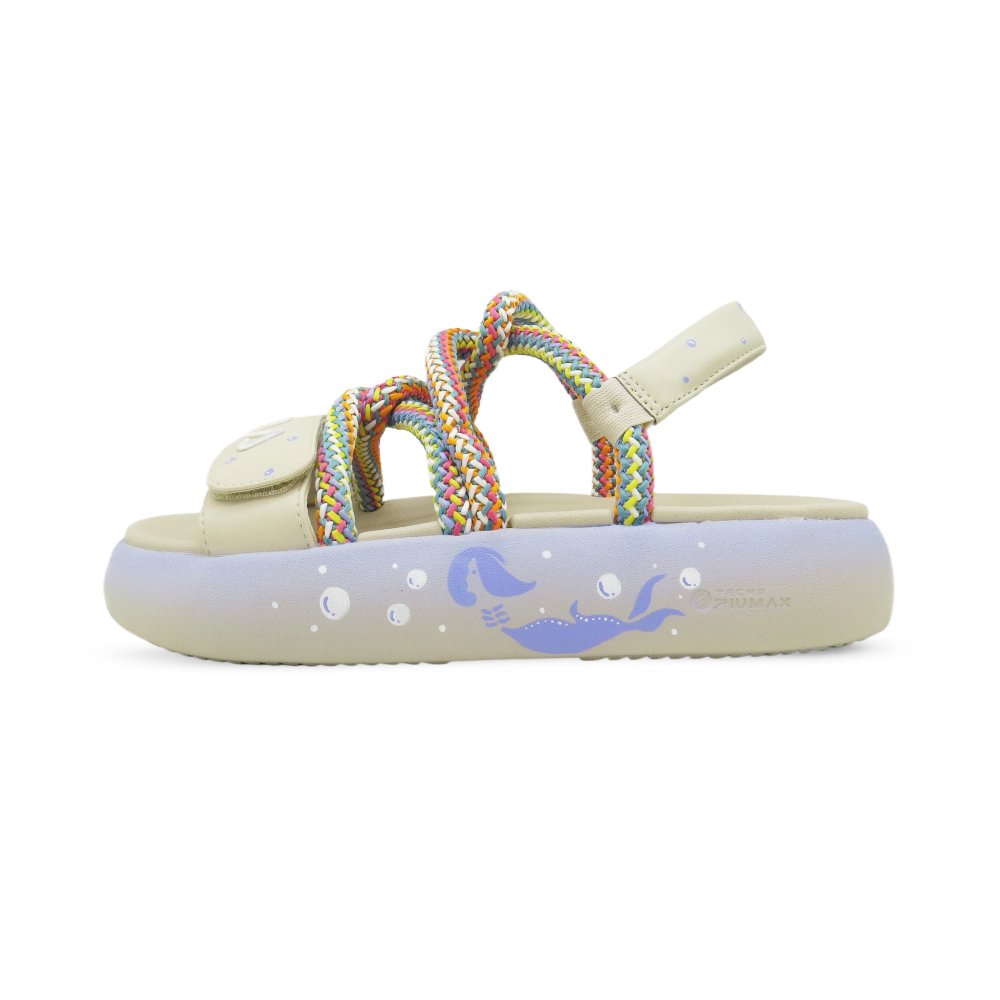 FILA Churro Mermaid Princess Beach Sandals Women's Purple