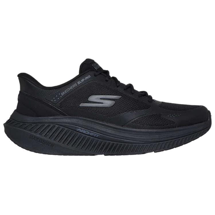 Skechers Slip Ins Wear resistant And Lightweight Low Top Casual City Commute Running Shoes Men's Black купить в интернет-магазине Yoocart с быстрой доставкой по России.