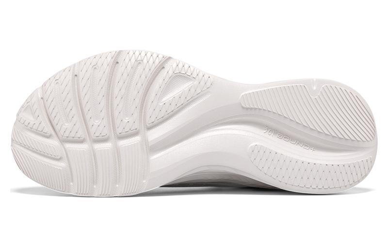 361° Anti-Slip And Wear-Resistant Breathable Low-Top Running Shoes Women's White Purple