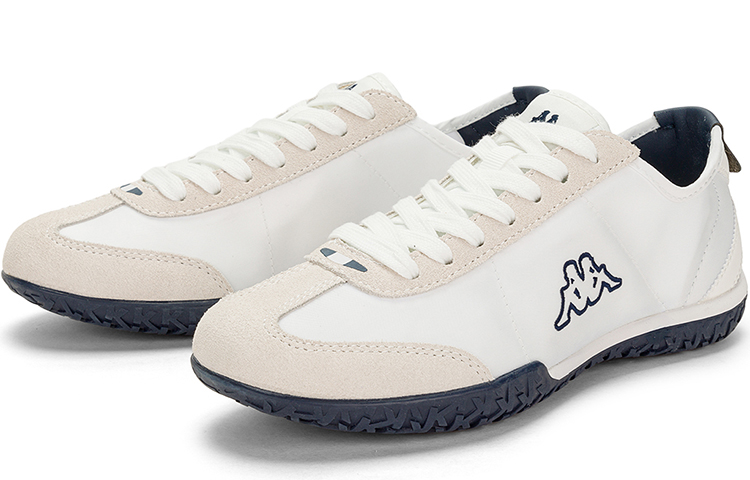Kappa Slip Resistant, Abrasion Resistant, Lightweight Low Top Running Shoes Unisex White Blue купить в интернет-магазине Yoocart с быстрой доставкой по России.