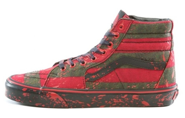 Vans House Of Terror X Sk8 Hi 'The Nightmare On Elm Street'