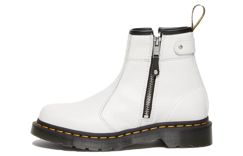 Dr.Martens 2976 Twin Zip Boots 'White' Women's